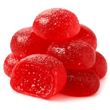 Musujące cukierki truskawkowe