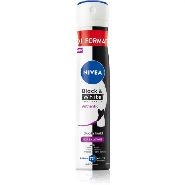 Black & White Invisible Active Antyperspirant w sprayu