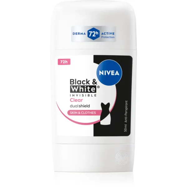 Black & White Invisible Clear Antyperspirant w sprayu